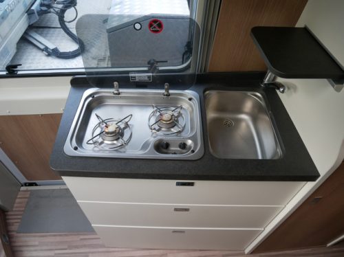 Carthago Malibu Van 640 LE Charming GT, 6.40 Meter Camper Van, Single Beds photo: 12