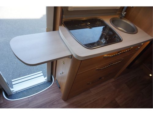 Knaus Van Ti 650 MEG 165pk Platinum + 2x enkele bedden/ 2x Airco/ camera/ Schitterend/ Fietsendrager/ Garantie! foto: 12