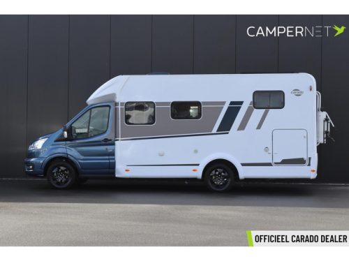 Carado T338 165PS Automatik | BR System | LPG Anlage | L&auml;ngsbetten | Wechselrichter | Lithium | Backofen | Solarpaneele | Bearlock | Editio Foto: 2