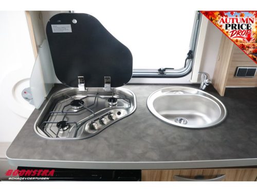 Eriba Nova Light 442 Elegance Awning Central kitchen Single beds LMV photo: 18