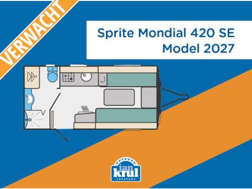 Sprite Mondial 420 SE Popular caravan