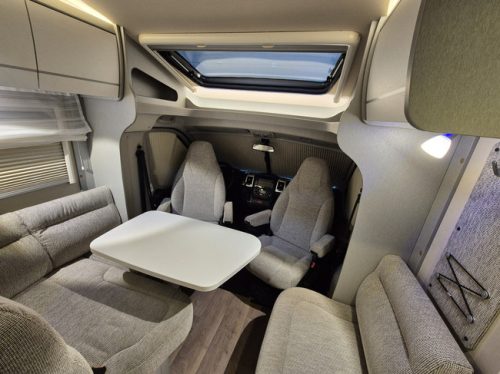 Hymer TRAMP GL 578 AMBITION 130 HP ONLY 29,972 KM DIGITAL REAR-VIEW MIRROR SINGLE BEDS TV + SATELLITE SWIVEL SEATS photo: 14