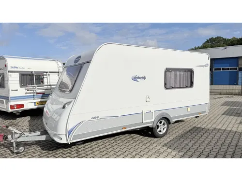 Caravelair Antares Luxe 426 bunk bed fixed bed photo: 13