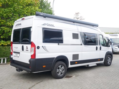 P&ouml;ssl Roadcruiser 640, Automaat, Slaaphefdak, Lengtebedden foto: 23