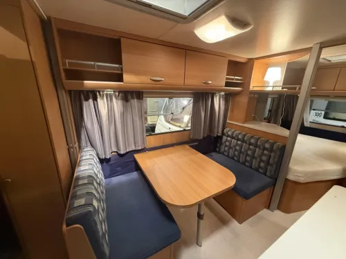 Knaus Sport 500 FDK STAPELBED VASTBED ZITJE foto: 13