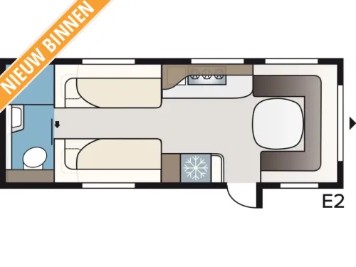 Kabe Onyx 630 TDL KS Modell 2026 - KingSize Foto: 0