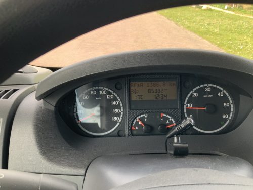 Detlheffs A 5881 Fiat 2.3 130 HP, Alcove, Bunk bed, 5 seats and 6 berths, Shows signs of use, Year 2007 Camper centrum on the road photo: 21