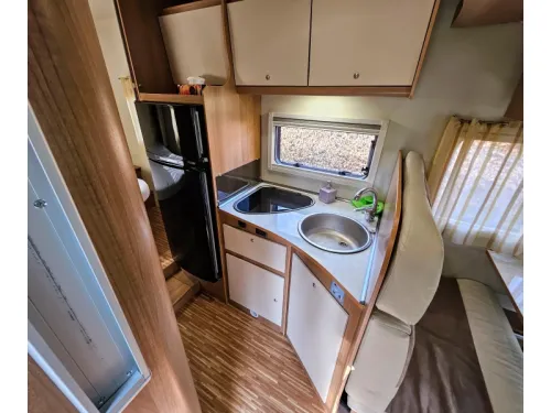 P.L.A. Camper Voyager Queensbed Drop-down bed photo: 5
