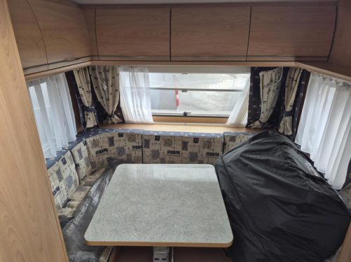 B&uuml;rstner 480 TK Etagenbett, Rundsitzgruppe, Rangierhilfe + Vorzelt 2. Bes. Foto: 7