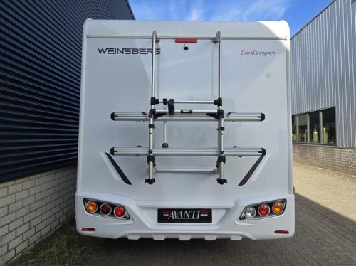 Weinsberg CARACOMPACT 600 MEG R 57 131 HP SINGLE BEDS BIKE RACK BEARLOCK photo: 3