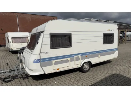Hobby De luxe Easy 450 UF Querbett Rundsitzgruppe Toilette Foto: 14