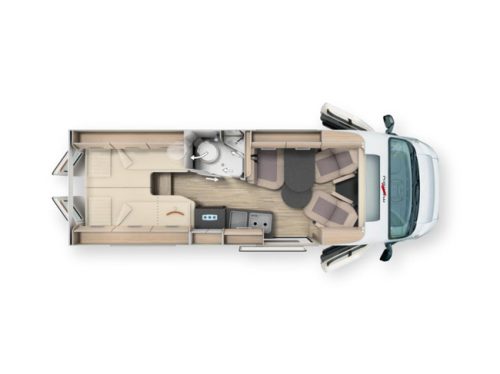 Malibu Van Diversity 640 LE K Charming GT Skyview photo: 1