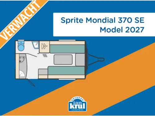 Sprite Mondial 370 SE Compact caravan