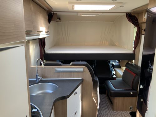 Carthago Malibu I 460 AUTOMATIC 150 hp Integral, Single beds & Pull-down bed, Garage, Engine air conditioning, Roof air conditioning, Level System, Camper centrum on the road Marum photo: 8