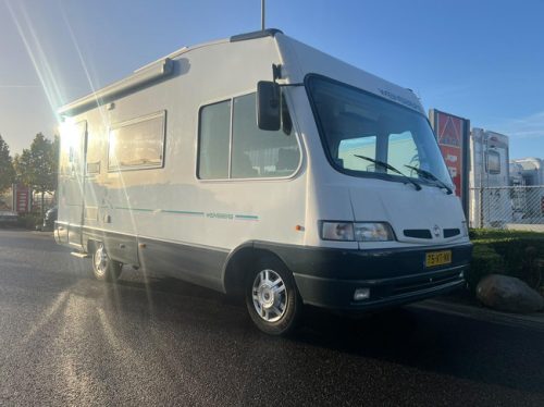 Fiat Ducato 230 Weinsberg Komet | Toldo de cassette | Portabicicletas | Enganche desmontable | Cama capuchina | Asientos de tren