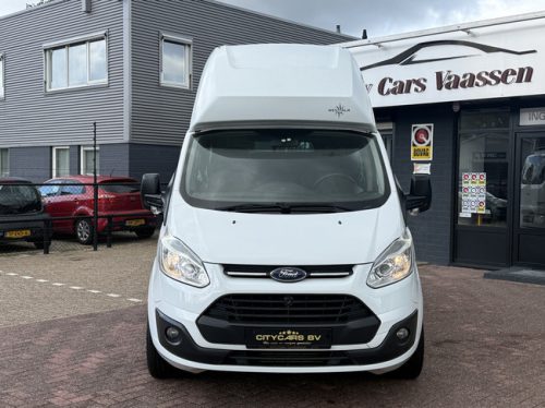 Westfalia Ford Nugget Hochdach Kastenwagen Klimaanlage Tempomat 4 Schlafpl&auml;tze 2x Solarpaneel K&uuml;che Anh&auml;ngerkupplung LM 18 Zoll Foto: 1