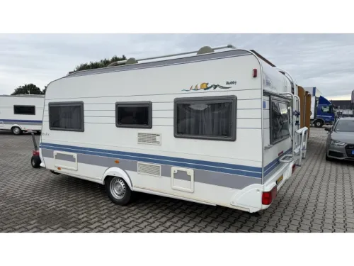 Hobby Excellent 460 UFE frans bed rondzit toilet  foto: 13