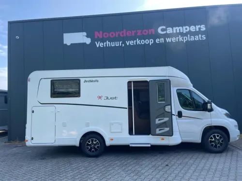 Dethleffs Just 90 T 6812 EB - Complete with bike rack photo: 19