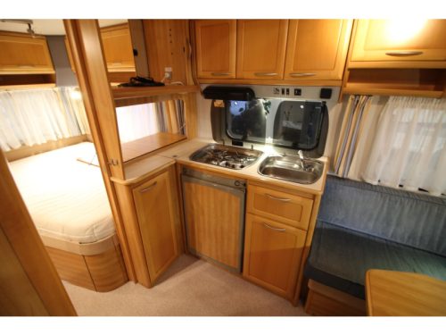 Knaus Azur 450 TF Mover, Awning, Bicycle rack photo: 12