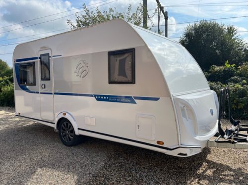 Knaus 450 Fu Sport Franz&ouml;sisches Bett, Rangierhilfe, AIRCO, Neuzustand!