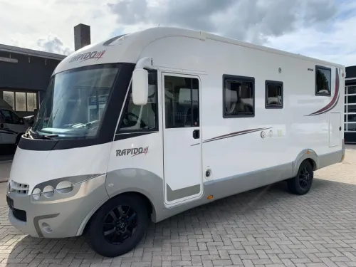 Rapido 855 F Enkele Bedden Hefbed  foto: 1