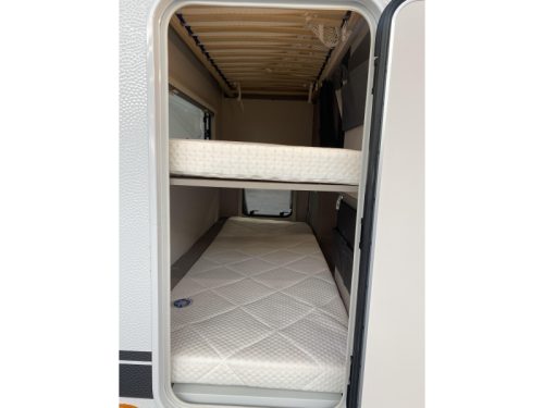 Dethleffs C'go Active 495 QSK bunk bed with 3 berths! photo: 12