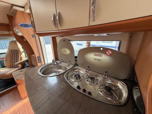 Hobby Van Exclusive 500 GFSC Uniek nette staat !!  foto: 14