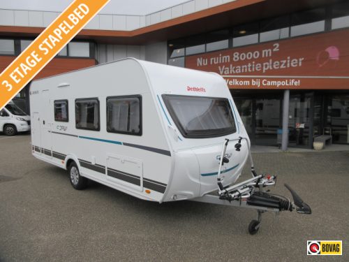 Dethleffs C'Joy 480 QLK FAMILIENWOHNWAGEN, VORZELT