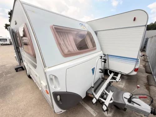 Knaus Sudwind 420 QD Airco+bike rack+mover photo: 2