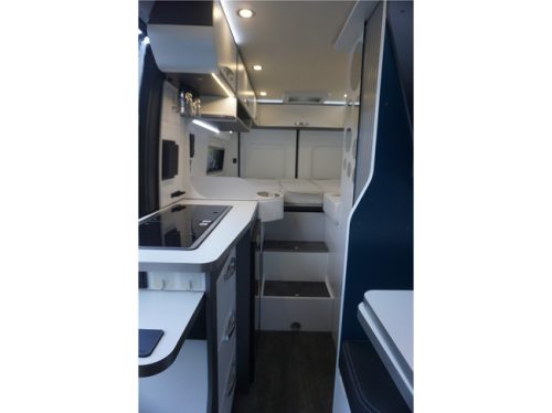 mooveo 60EB Prestige 140pk + Einzelbetten/ Lithium/ LPG/ TV/ Anh&auml;ngerkupplung/ Wechselrichter/ Garantie! Foto: 6