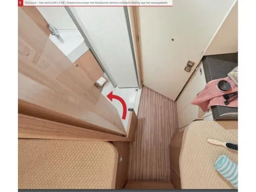 Malibu First Class Two Room 640 LERB Single Beds, Automatic photo: 7