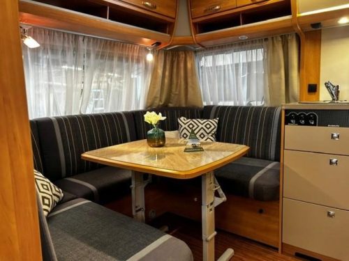Dethleffs Camper 470 FR Rangierhilfe, Fahrradtr&auml;ger Foto: 1