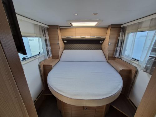 Adria Coral Axess 670 SC Lit &agrave; la fran&ccedil;aise, porte-v&eacute;los photo : 14