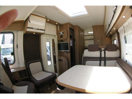 Dethleffs Trend I 7057 Single beds, Fold-down bed. photo: 9