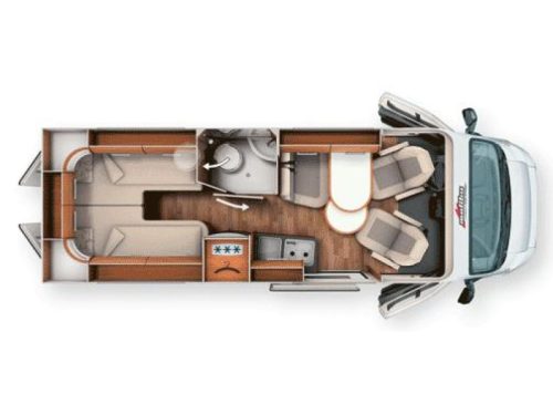 Malibu Van 640 LE Single beds + TOW HITCH  photo: 18