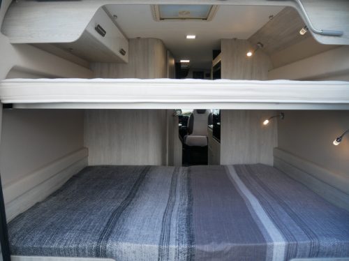 ROLLER Team Livingstone 5, 6 Meter Van conversion, Bunk bed!! photo: 19