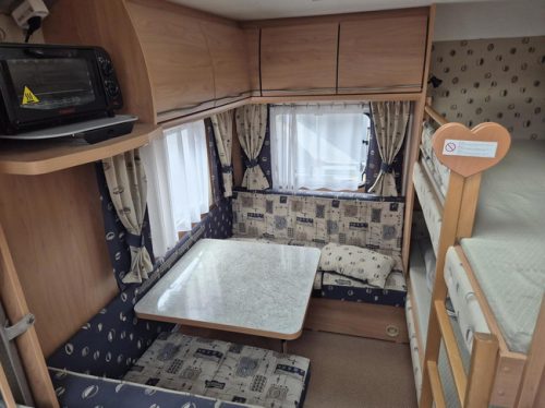 B&uuml;rstner 480 TK Etagenbett, Rundsitzgruppe, Rangierhilfe + Vorzelt 2. Bes. Foto: 17