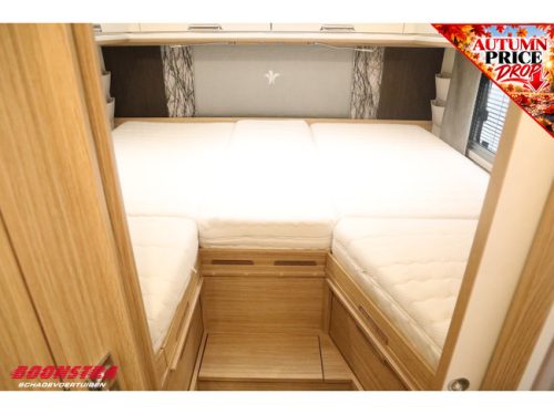 NIESMANN-BISCHOFF Arto 77E Clouliner 2.3 M.Jet Aut. Garage Solar TV Single Beds Pop-top roof Cruise Clima Camera photo: 19