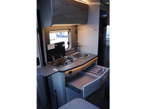Hymer Exsis T580 140hp Automatic | Xperience edition | AL-KO Lightweight Frame | Narrow model | Single beds | Solar panels | XXL Bed | photo: 11