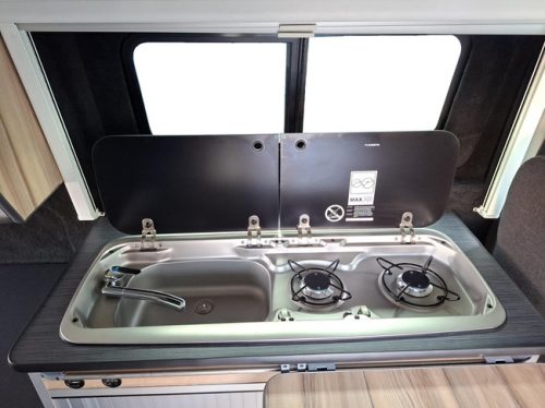 Ford Transit Custom Camper 2.0 TDCI L2H1 Limited | Timing belt has been replaced | Camper with 2 berths | Kitchen with sink- refrigerator- gas stove | Awning | Towbar photo: 21