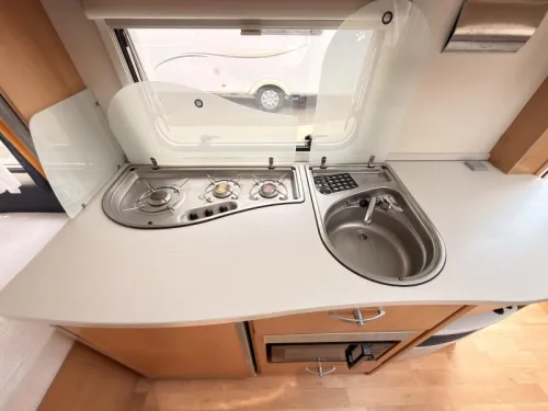 Knaus Sudwind 420 QD Airco+bike rack+mover photo: 13