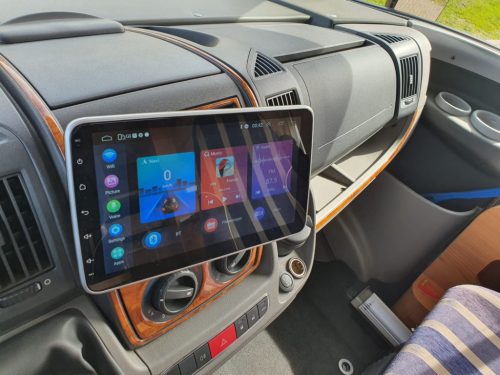 Fiat Ducato B&uuml;rstner Aviano i 650, 2 paneles solares Control de crucero Aire acondicionado de techo foto: 4