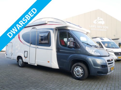 B&uuml;rstner Ixeo Time 710 IT, Transverse Bed, Drop-down Bed, XL Garage