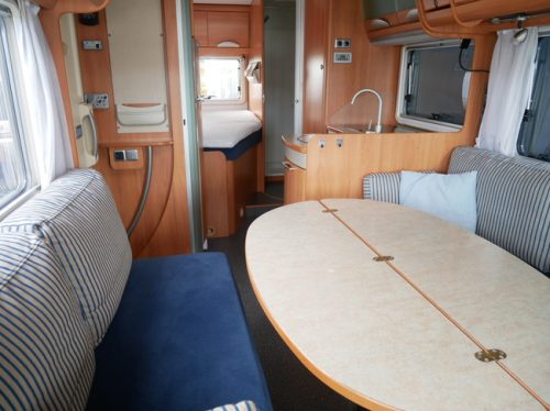 Hymer B654, Integrated Camper, French bed, Pull-down bed!! photo: 11