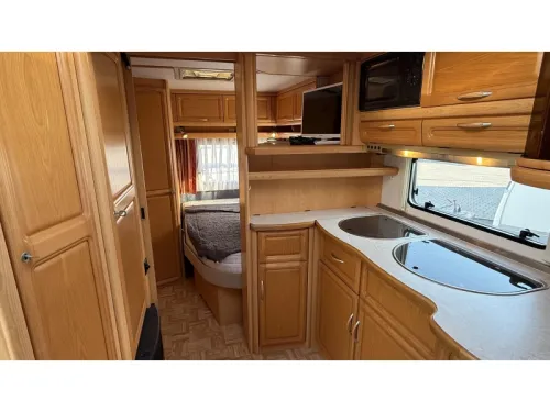 Fendt Platin 510 TF franz&ouml;sisches Bett Rundsitzgruppe Toilette Foto: 1