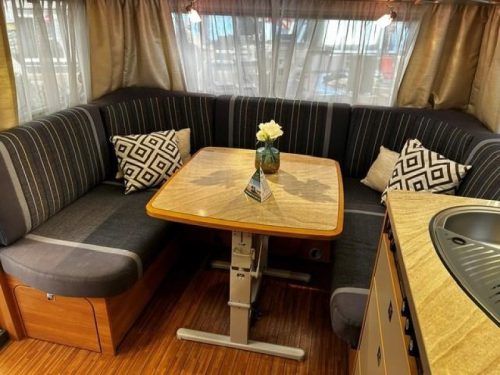 Dethleffs Camper 470 FR Rangierhilfe, Fahrradtr&auml;ger Foto: 2