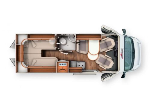 Malibu Van 640 LE Single beds, Automatic  photo: 17