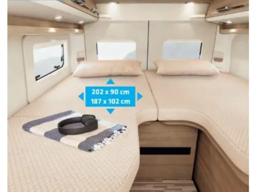 Malibu Van Compact 600 LE L&auml;ngsbetten, Automatik Foto: 4