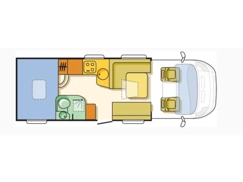 Adria Matrix M 680 SP &iexcl;5 plazas con cintur&oacute;n! foto: 22