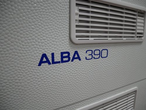 Caravelair Alba 390 bike rack photo: 19